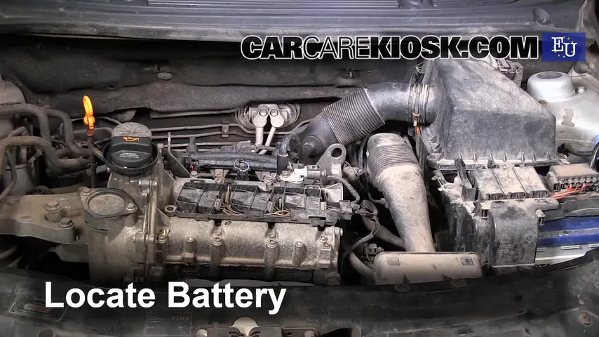 2007 Skoda Roomster HTP 1.2L 3 Cyl. Batterie